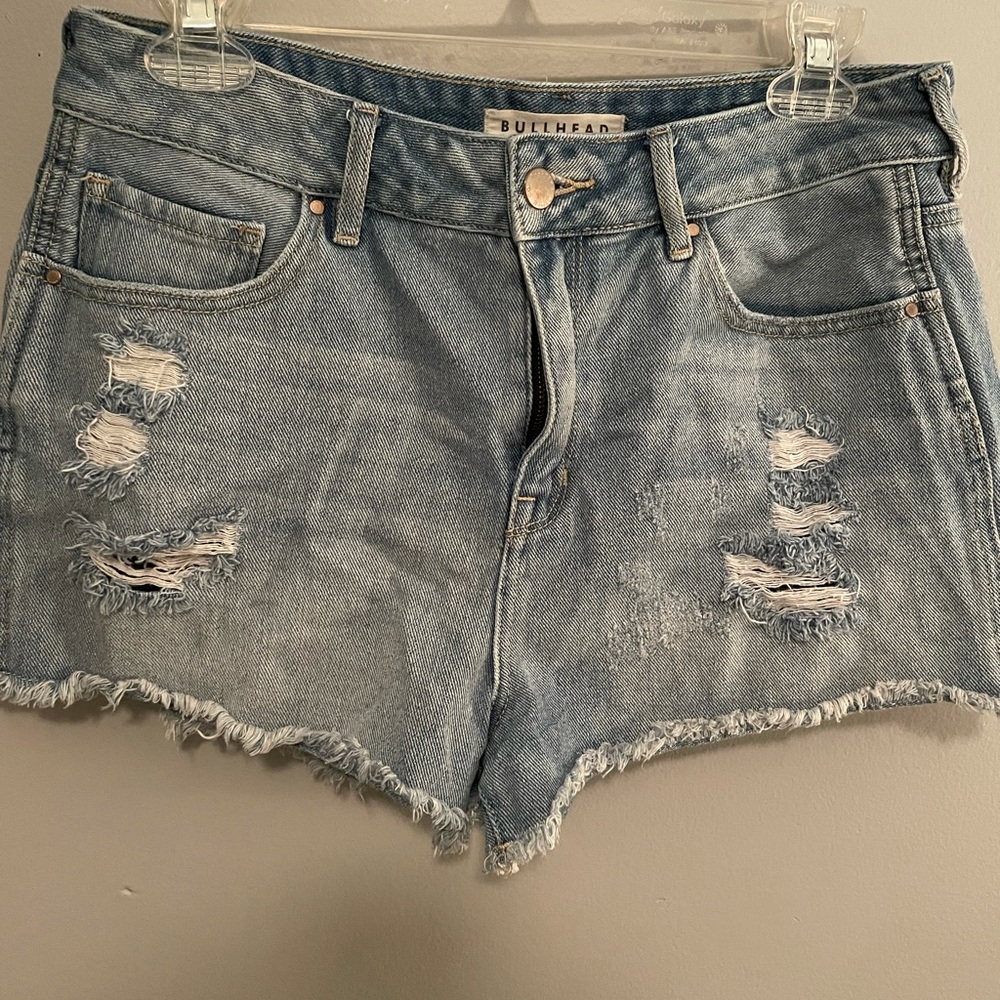 Pac Sun Bullhead denim high rise shorts size 29, lightly worn